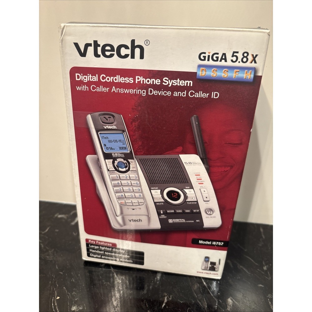 Vtech i6767 5.8 GHz Digital Cordless Phone System